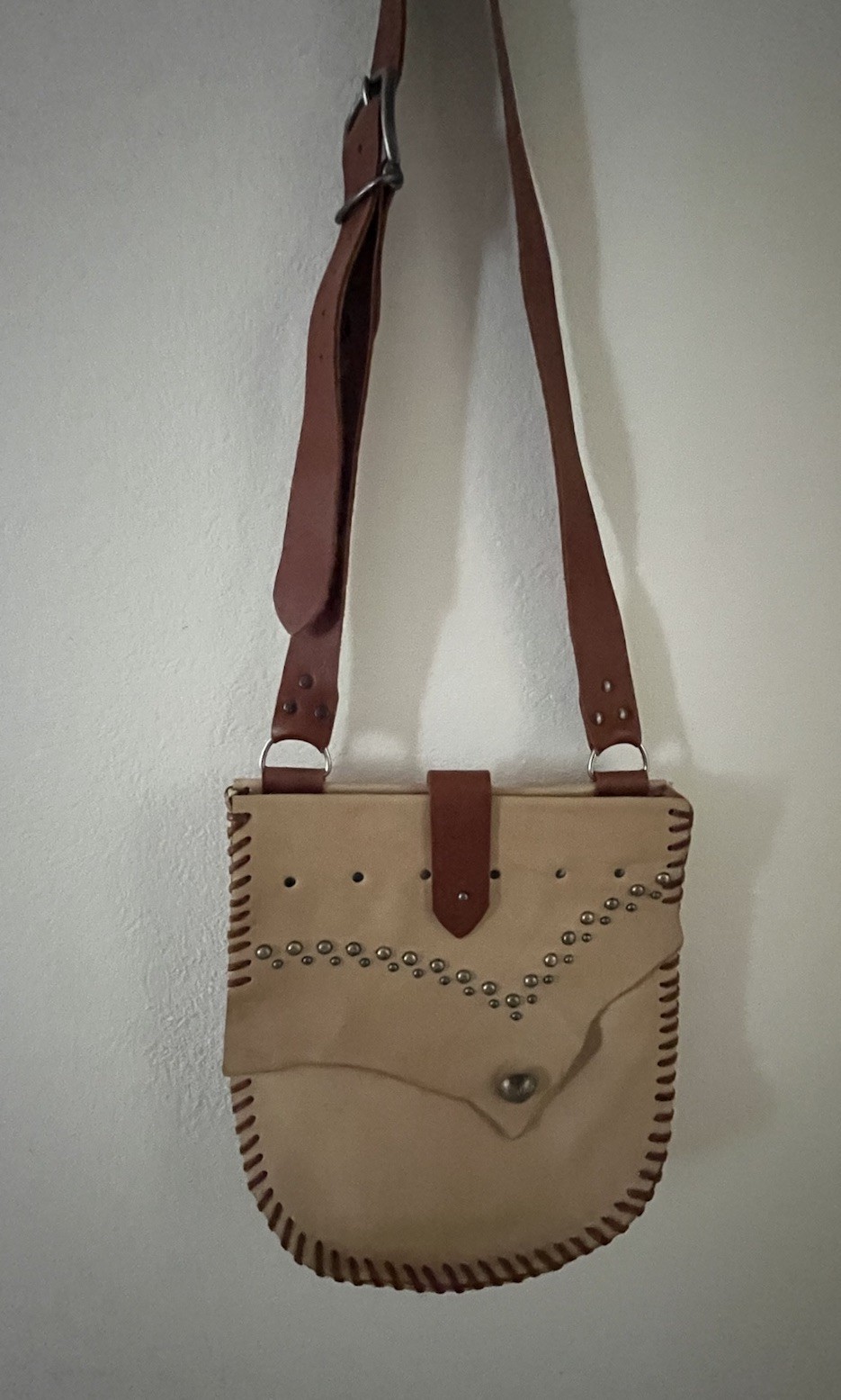 Custom Made/Western High Quality Leather BohoLux OAK Crossbody Handbag