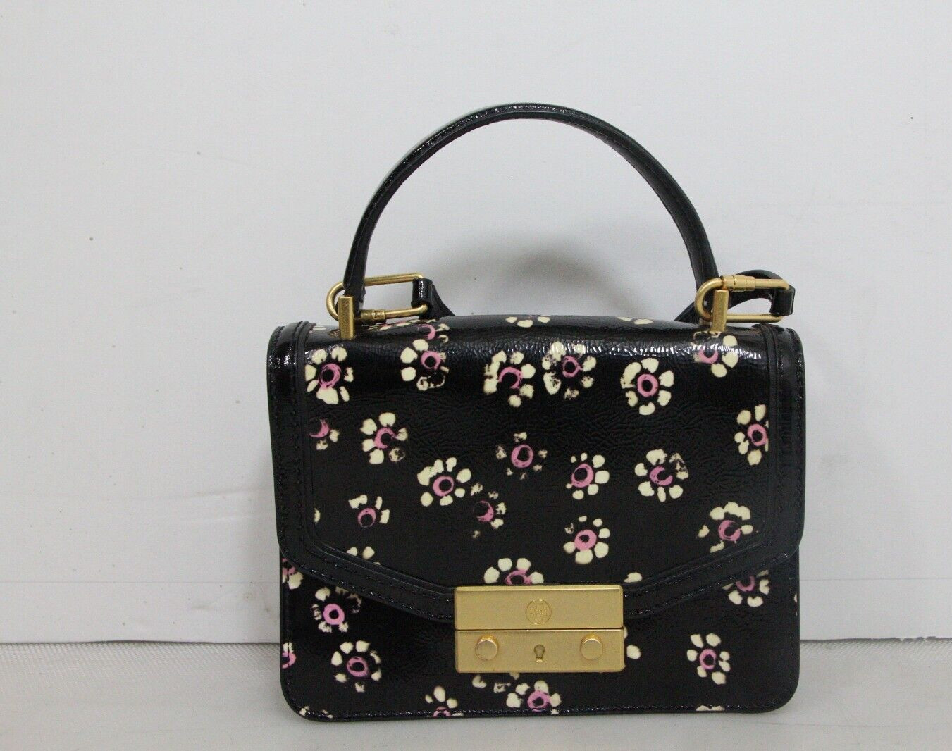 Tory Burch Juliette Floral Printed MINI Top Handle Satchel