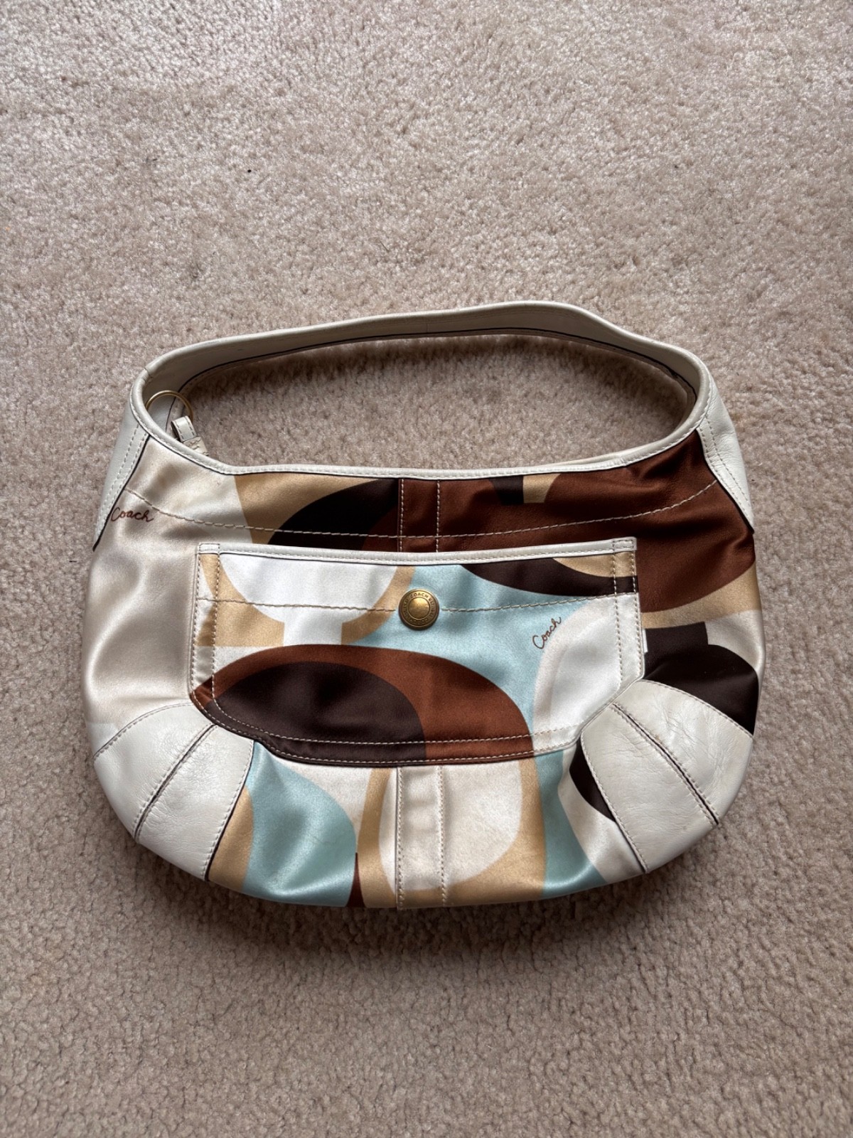 Coach Multicolor Patchwork Ergo Bag