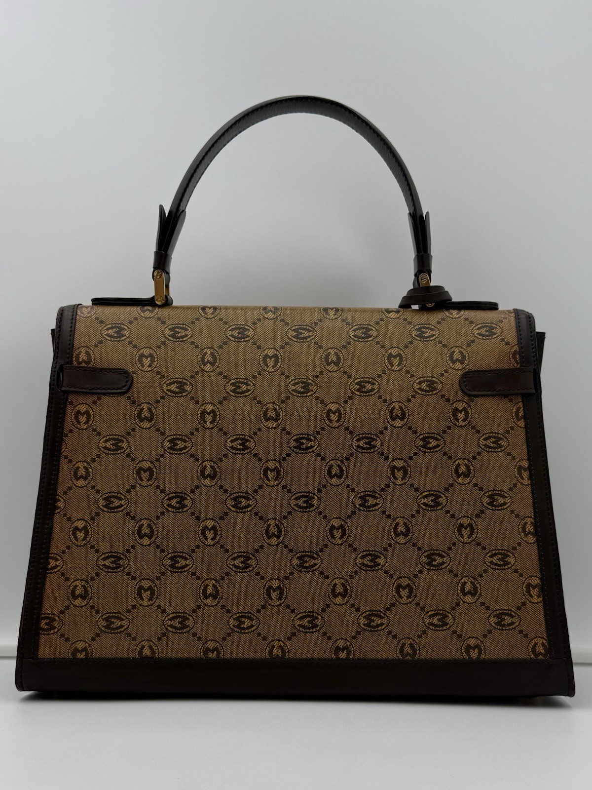🐢MORABITO 1905 PARIS • 1970-80’s Vintage Monogram SCALA 32 Bag • Made in FRANCE