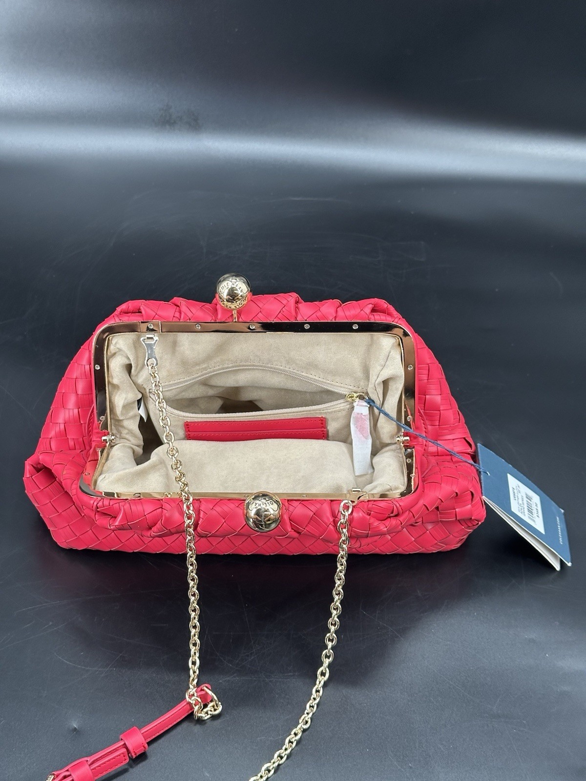 NWT Cole Haan Azalea Grand Series Clutch / Shoulder Bag – $348 Retail – Pink