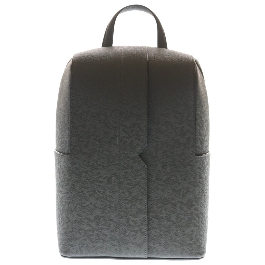 Valextra V-line One Shoulder Bag Grey Leather Used 662c9e5860727c78f7146af7351d8