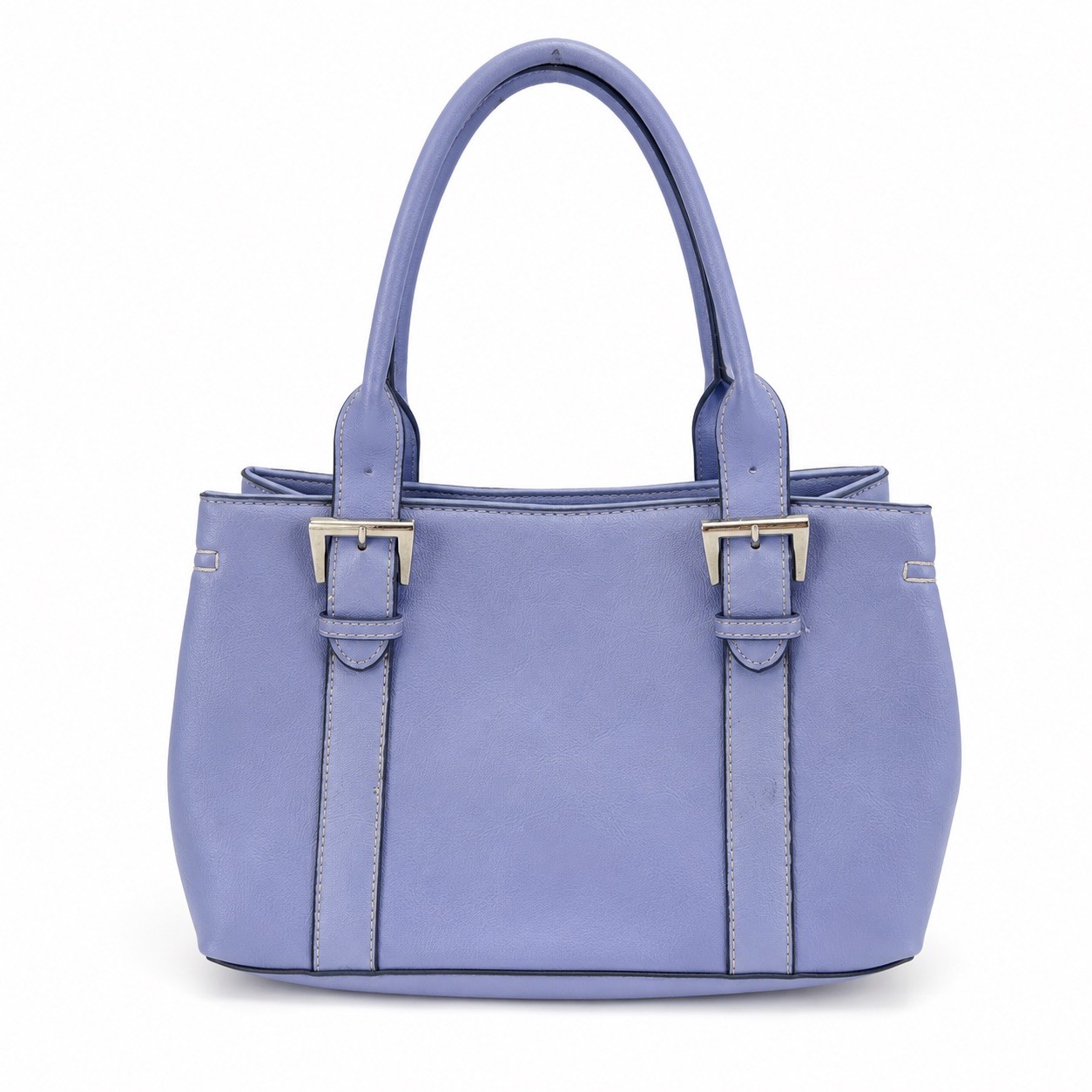 ALDO Lavender Structured Tote Shoulder Bag | Lilac Faux Leather Purse