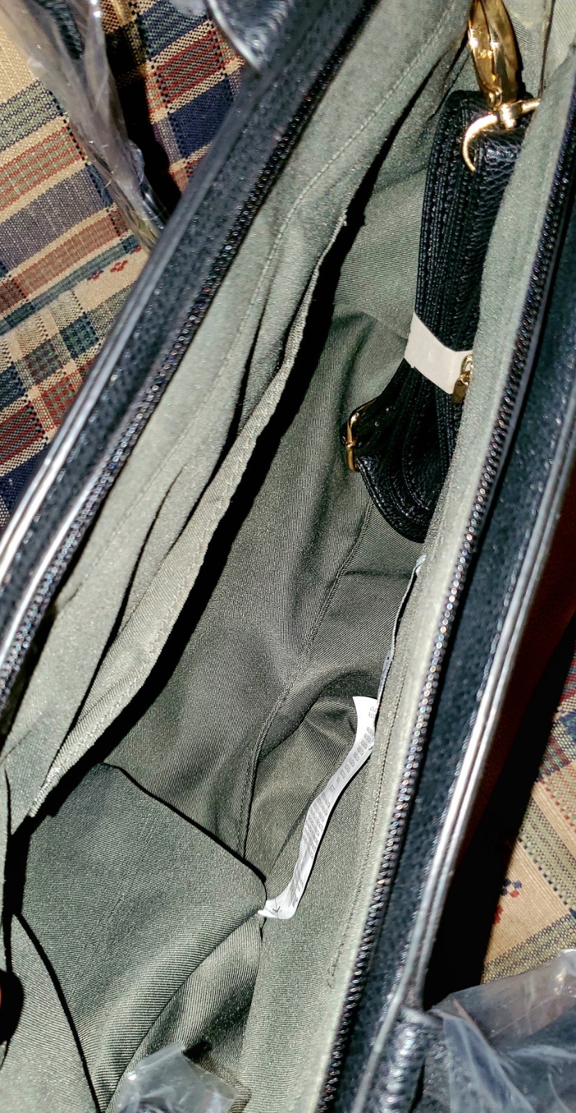 Justfab Brown & Black Purse Body 100% Polyvinyl Chloride, Lining 100% Polyester