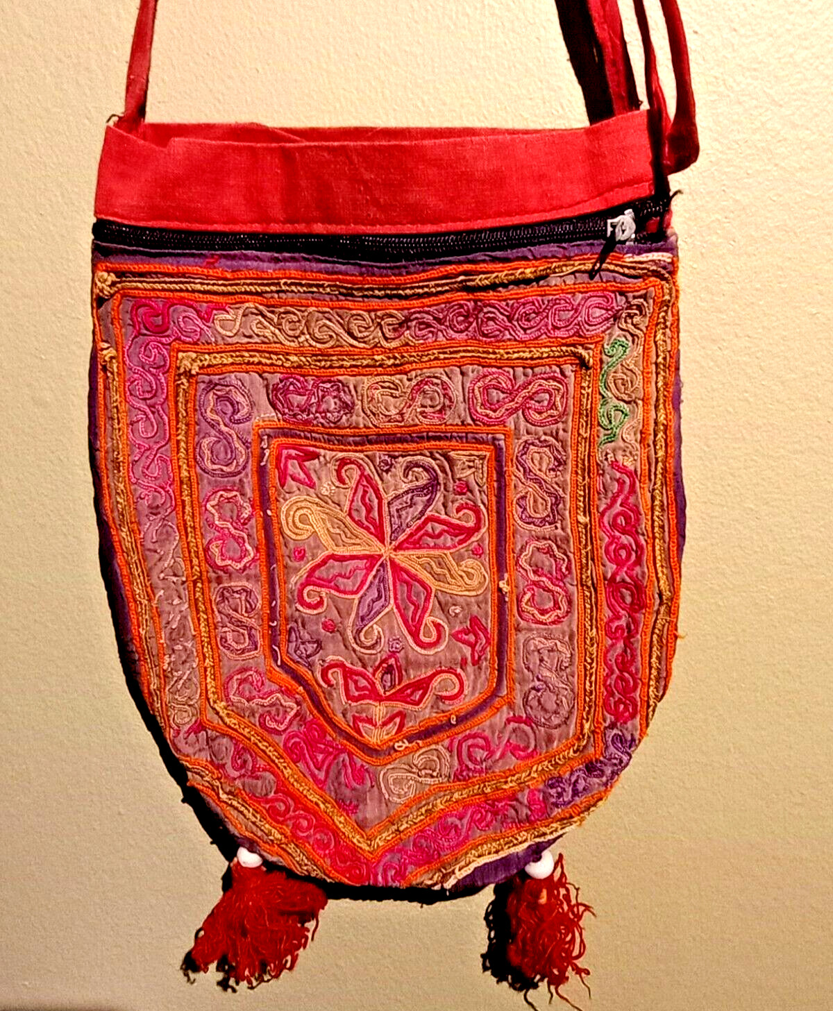 Cross-body Bag – Vintage Tribal Afghan Hand Embroidery
