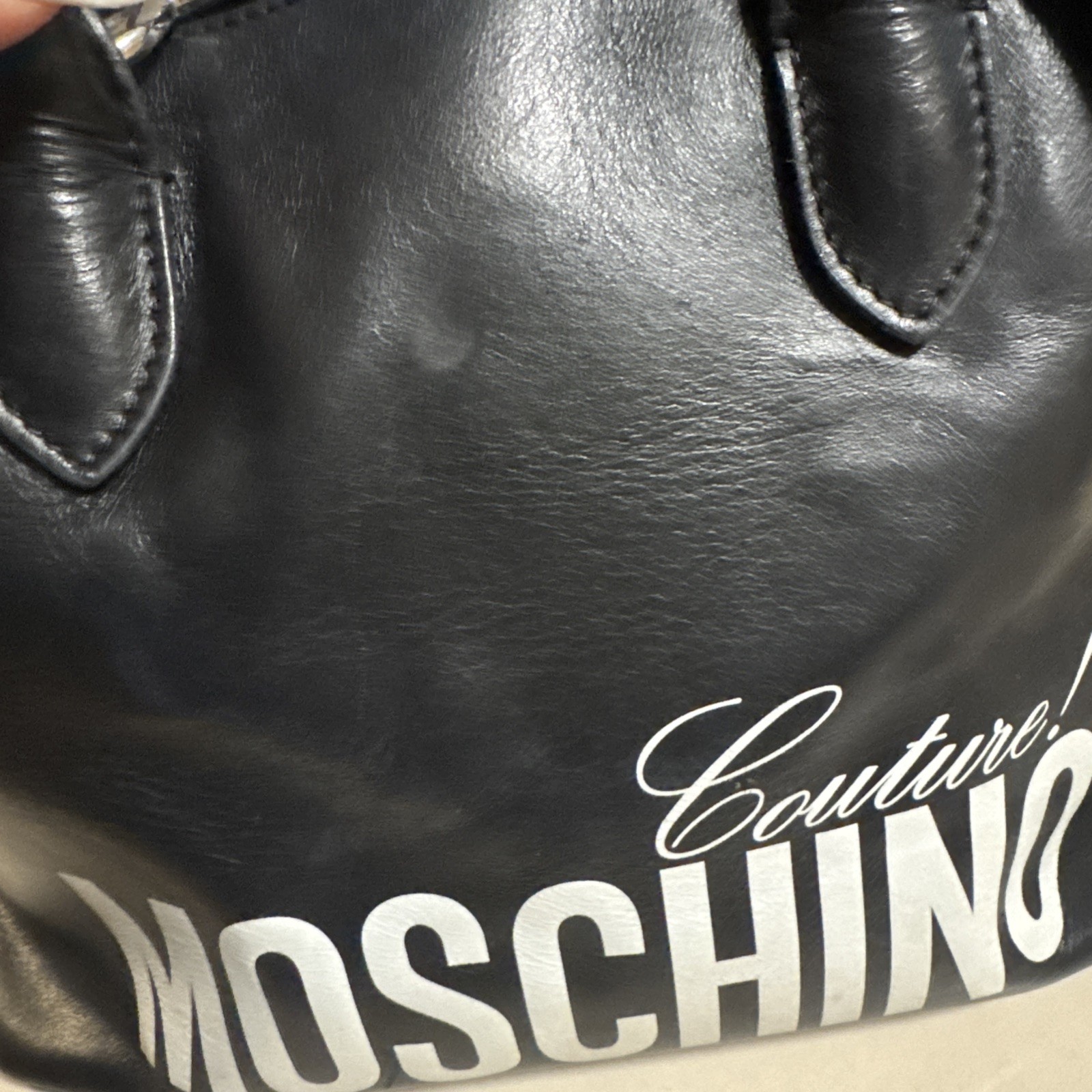 Moschino Couture Leather Bag