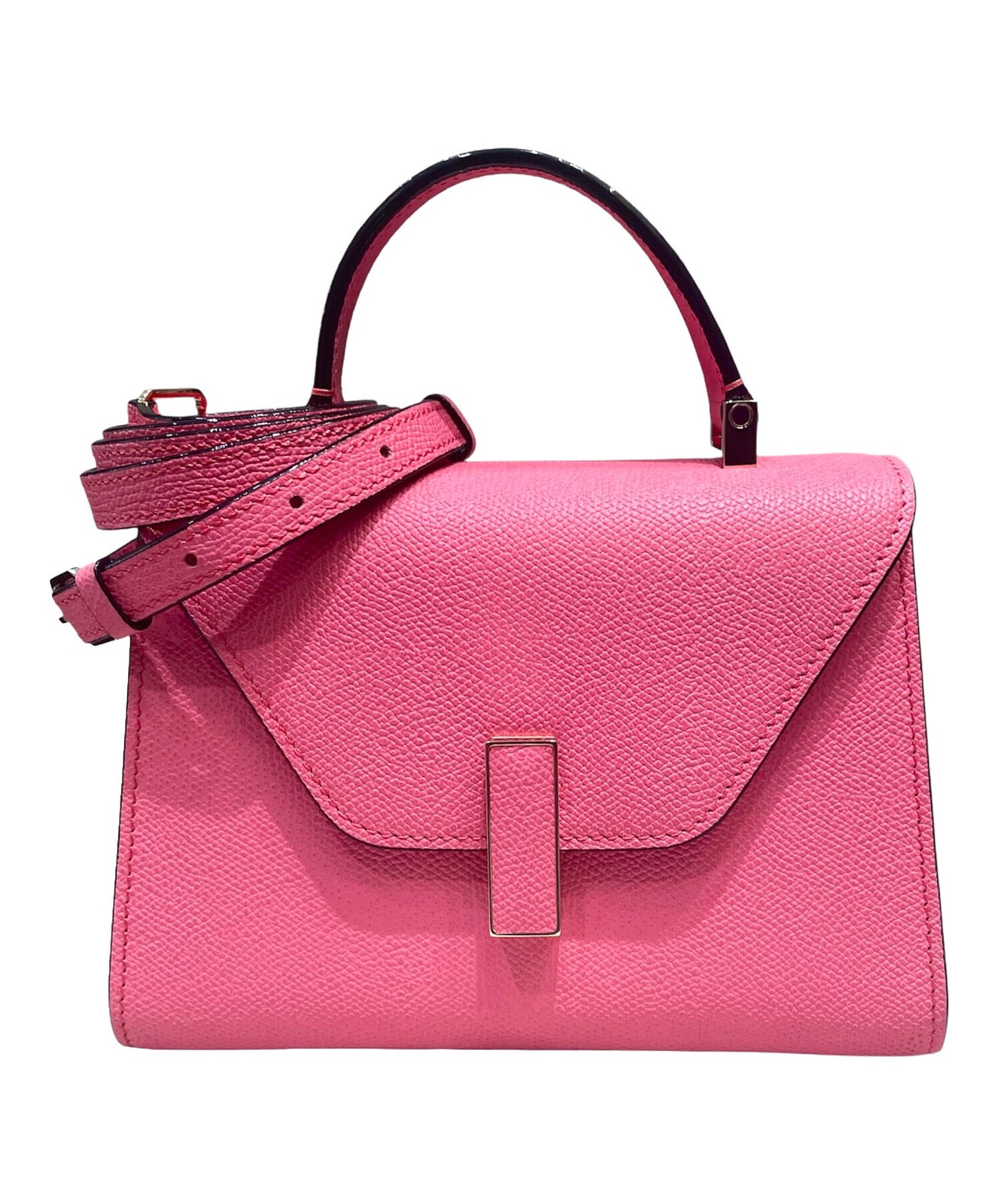 Valextra 2-Way V5E23N536310 Pink Handbag #TFB726