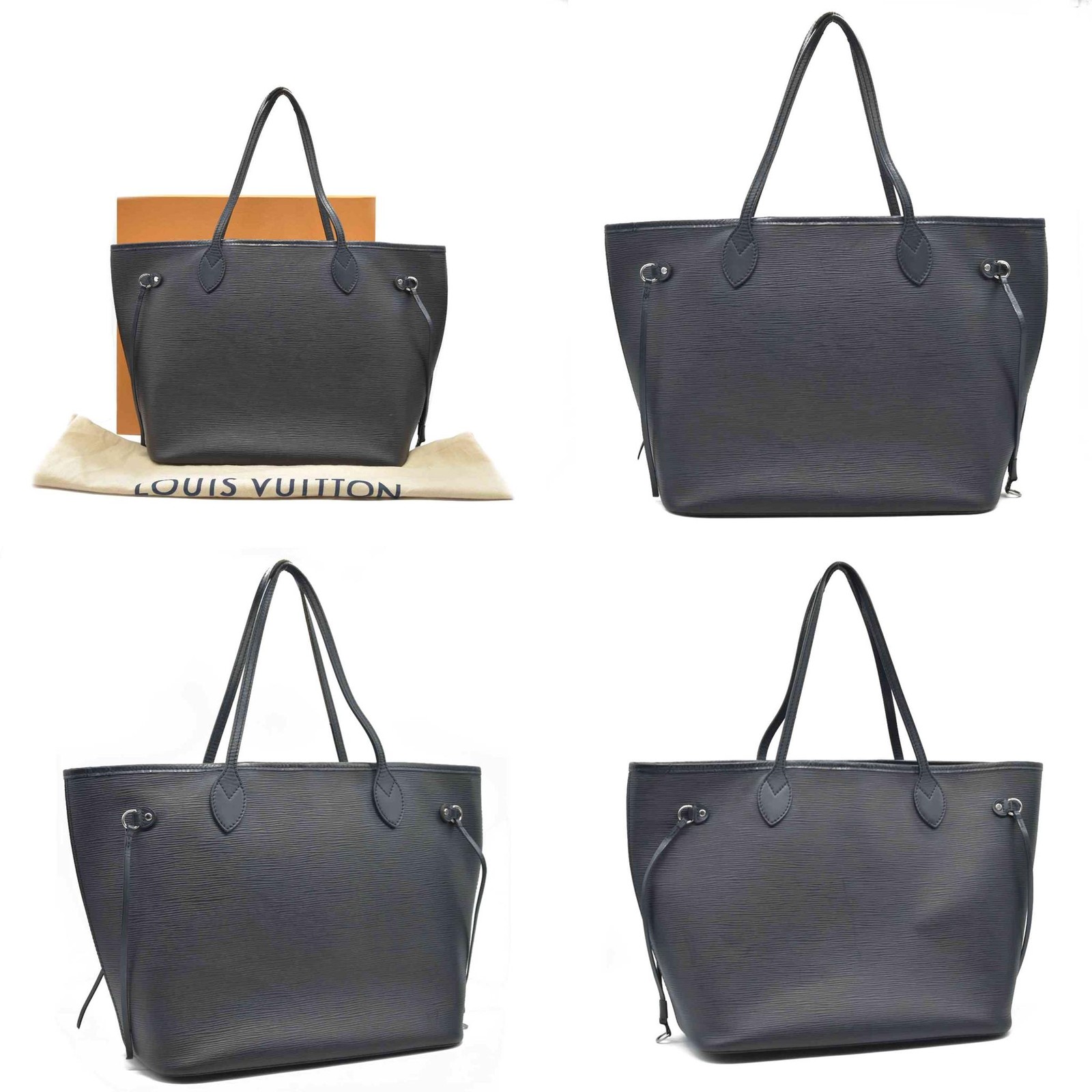 2018 $2640 LOUIS VUITTON Neverfull MM Epi Tote Bag UB3108