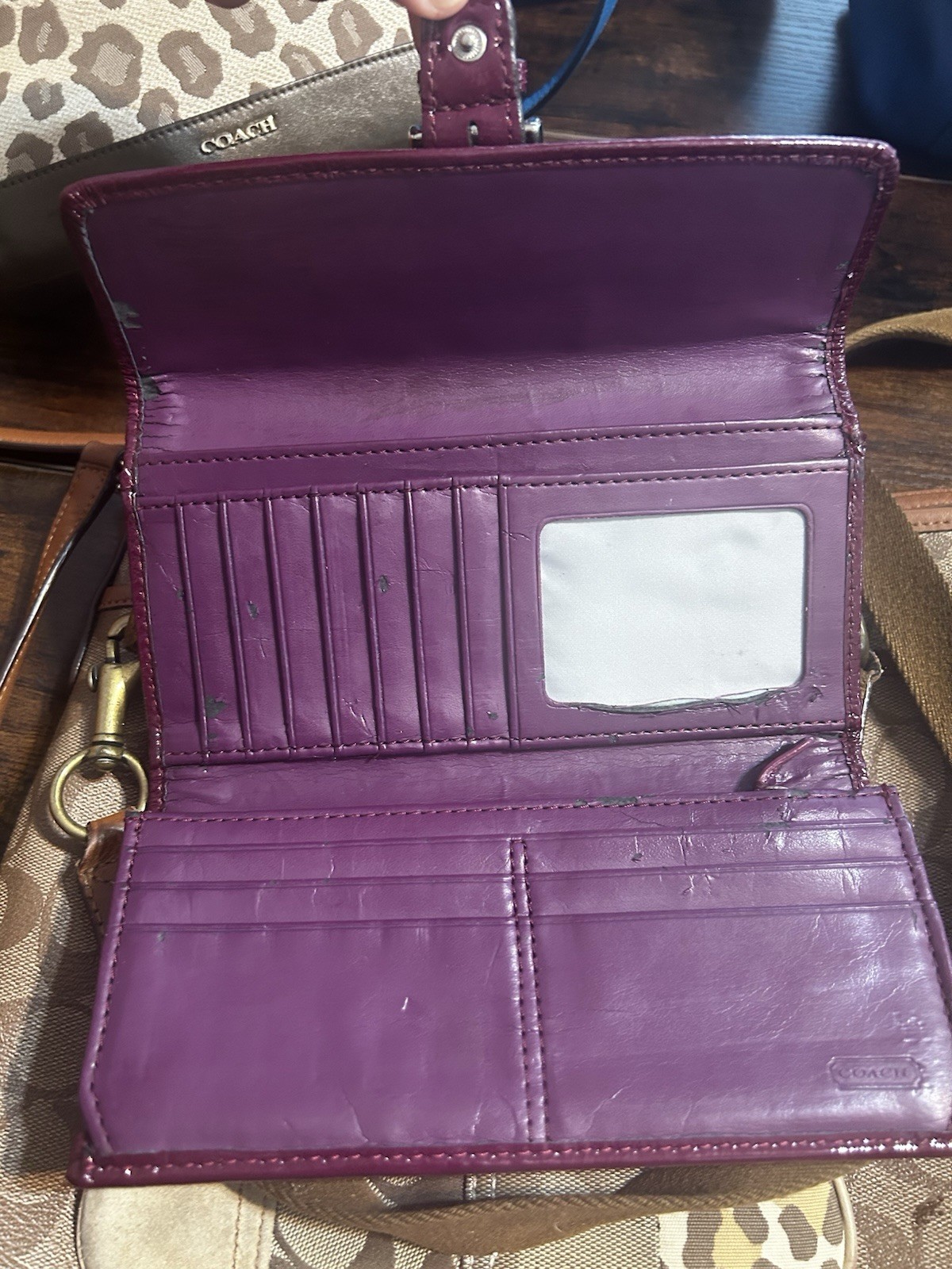 HUGE Coach Resale Lot of 22 Assorted Purses Wallets Pouches Vintage 90s Y2K