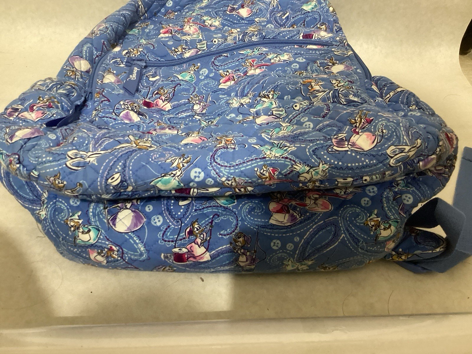Vera Bradley Disney Campus Backpack Bag Cinderella Paisley Friends
