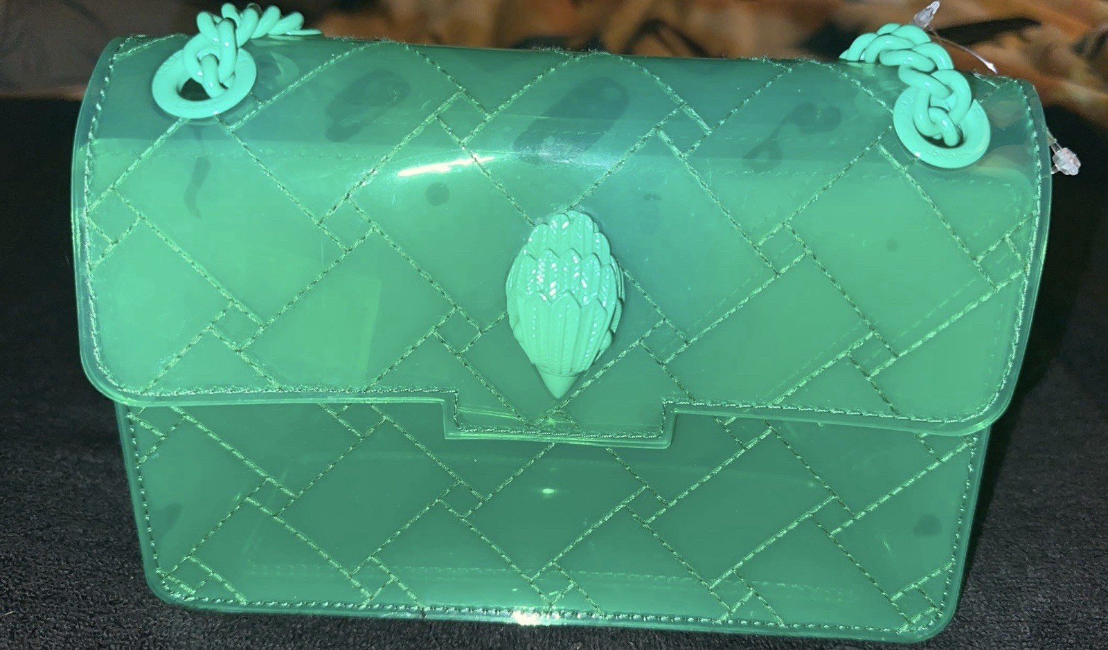 Mini Kensington Drench VinylConvertible Crossbody Bag
