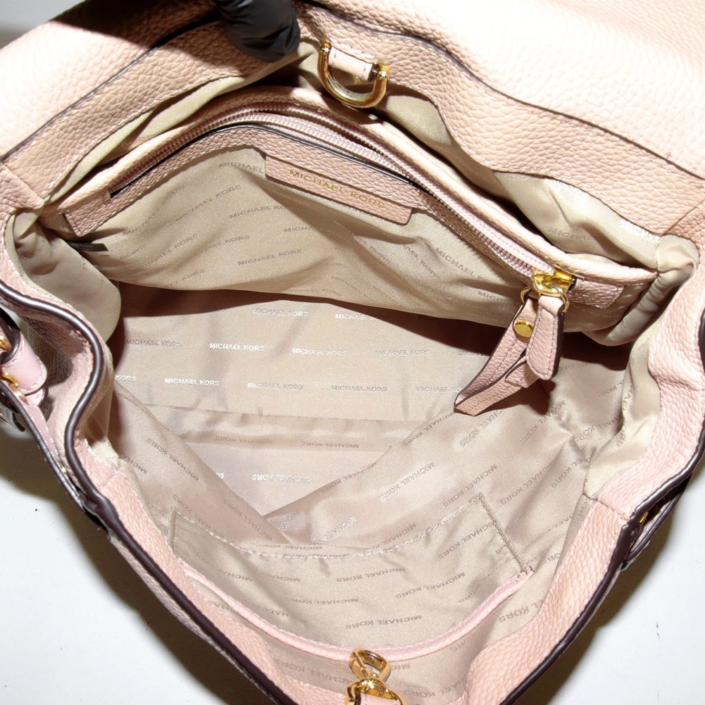 Michael Kors Bristol Medium Studs Backpack Leather Pink with Box Women’s #TKB108