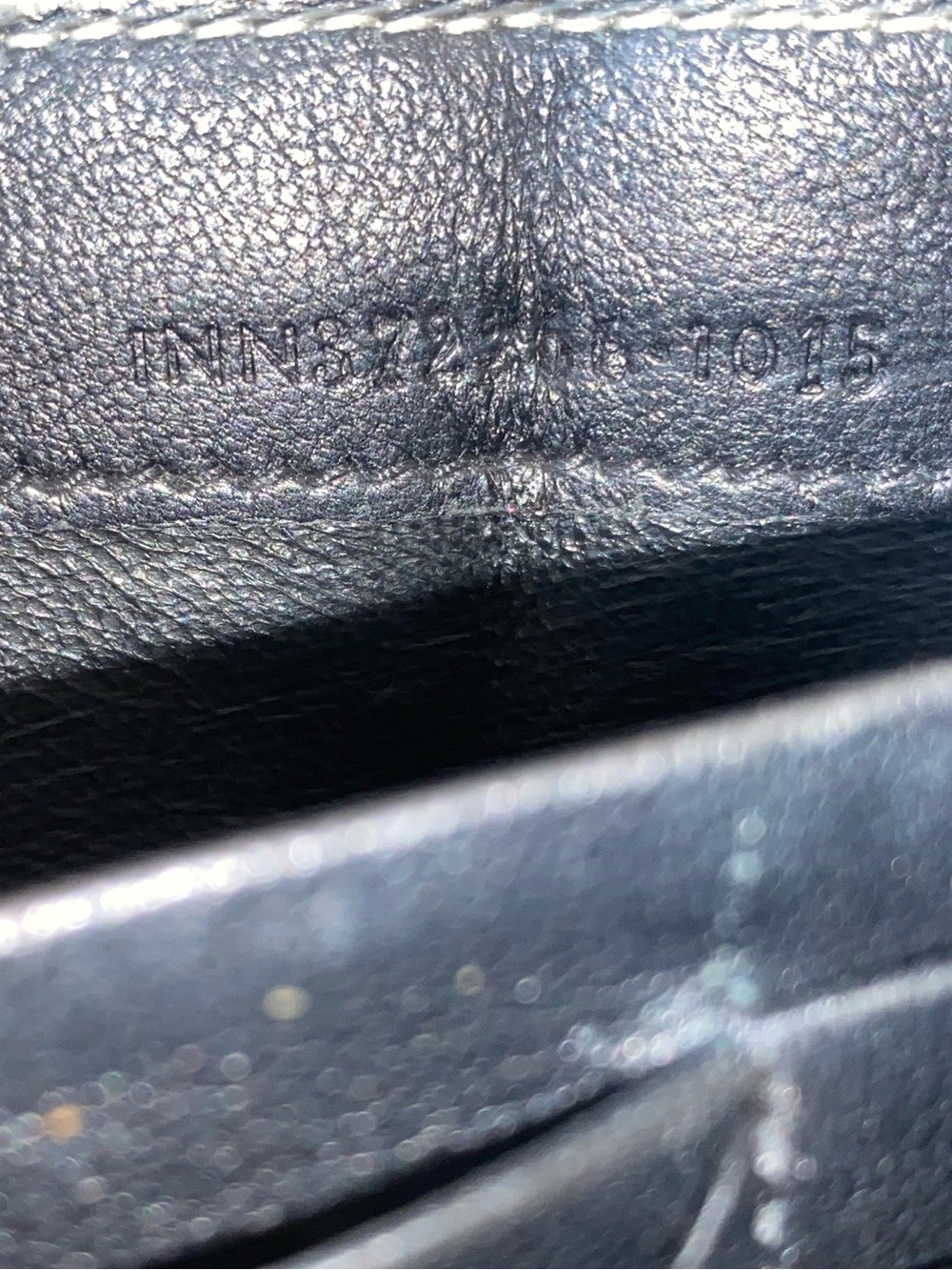 YSL Metallic Calfskin Cassandre Clutch Bag