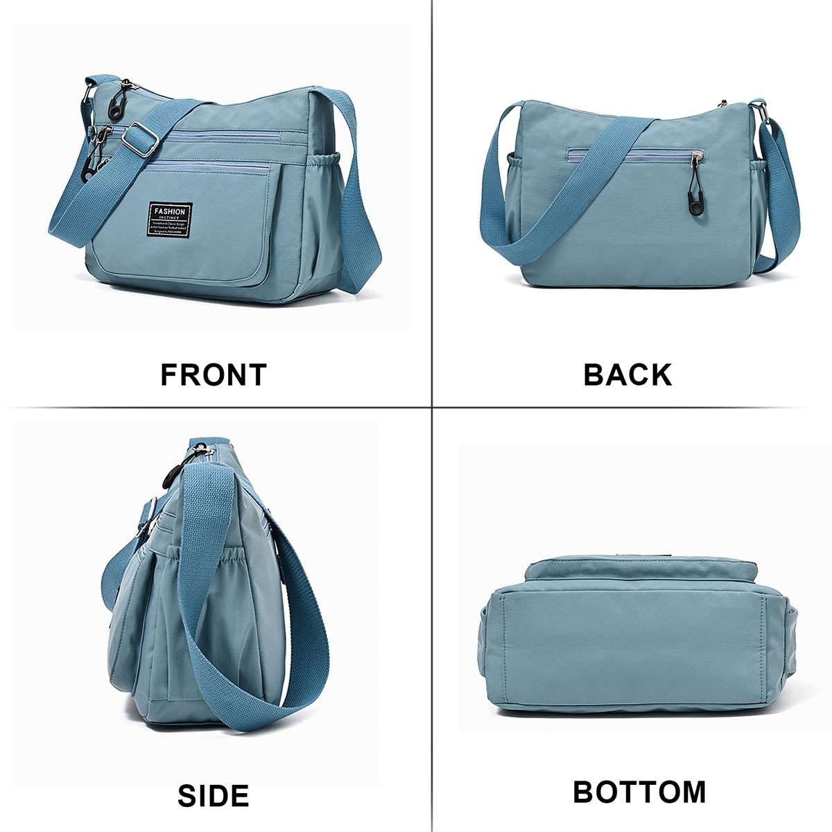 Womens Shoulder Bag Cross Body Waterproof Messenger Handbag Bag Purse Wallet new