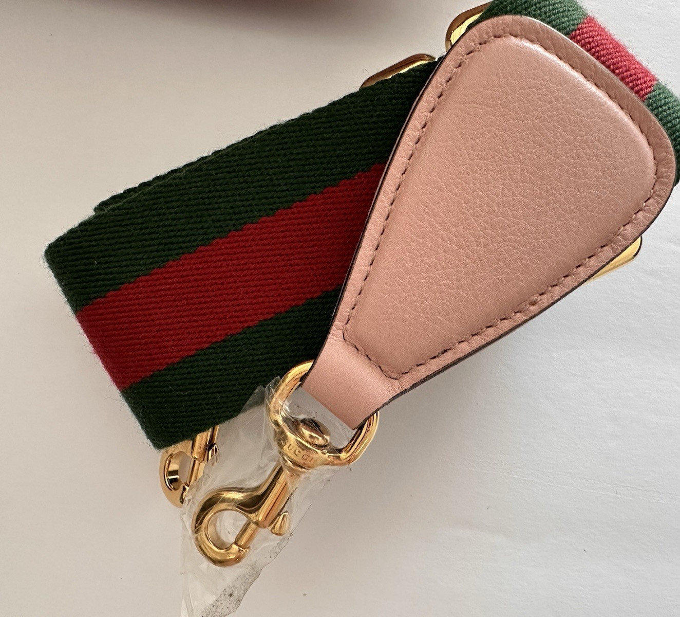 $3,200 Gucci Blondie pink Leather Crossbody Bag Come W 2 straps 698643 Full Set