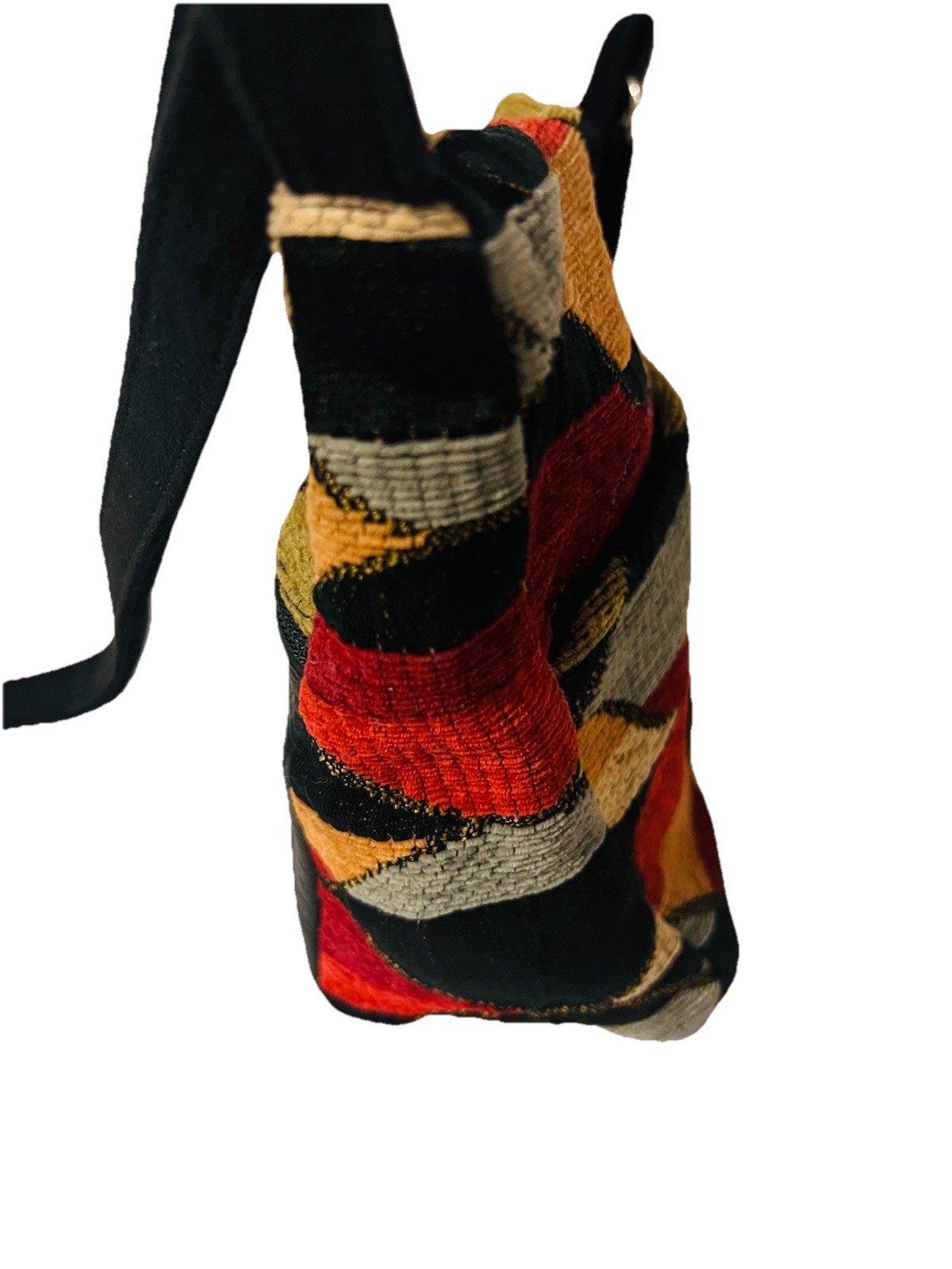 Artisan Erda Leather Hand Made Crossbody Bag Women’s Tapestry Ethnic Boho