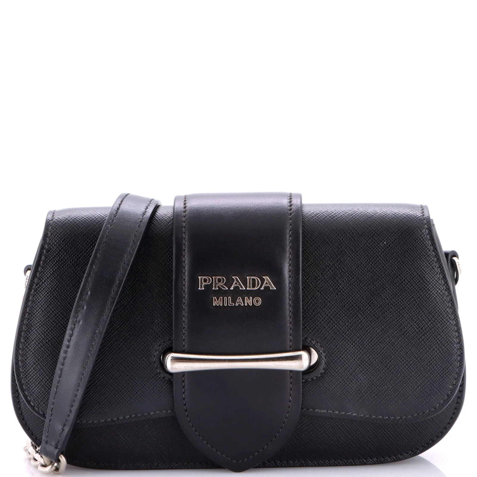 Prada Sidonie Shoulder Bag City Calf with Saffiano Mini