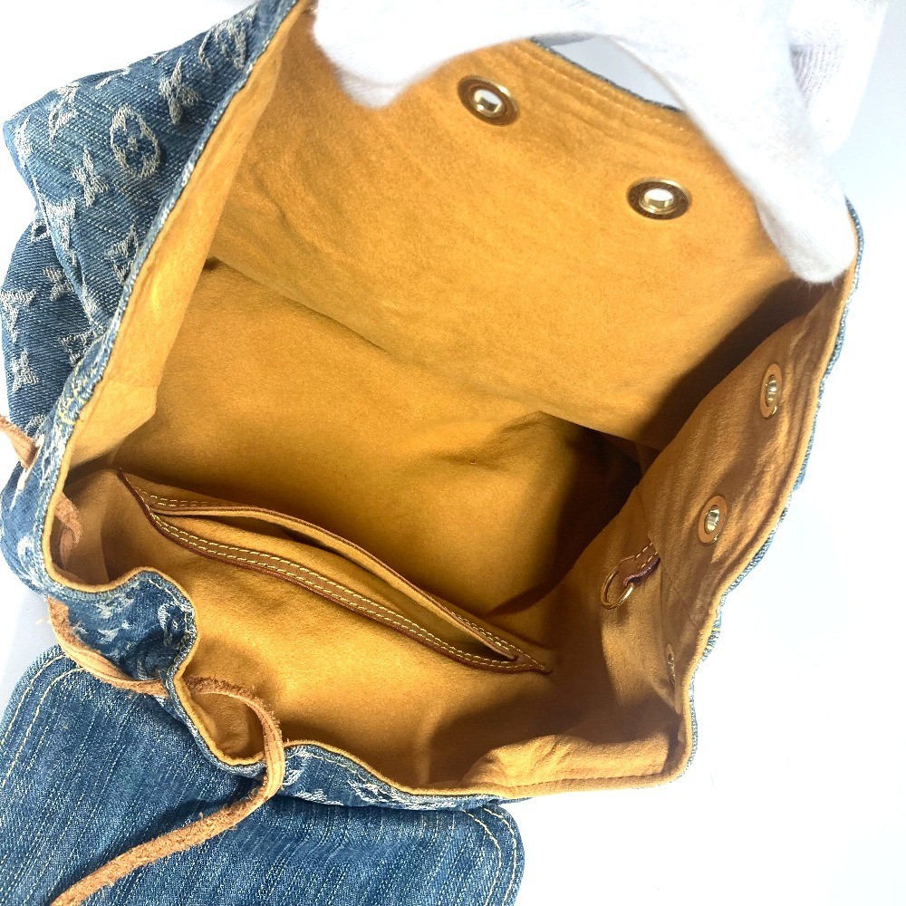 LOUIS VUITTON M95056 MonogramDenim Sac Ad GM backpack bag
