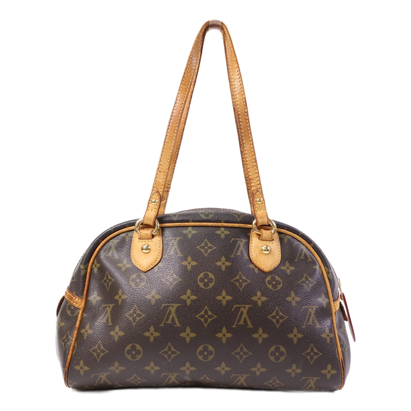 LOUIS VUITTON LV GHW Montorgueil PM Shoulder Bag M95565 Monogram Brown