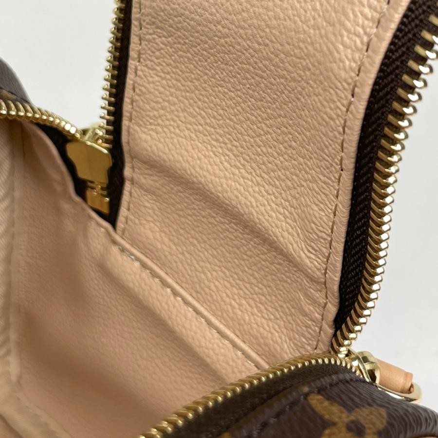 Louis Vuitton Dopp Kit Monogram Brown Pouch Bag M44494 #BS2666