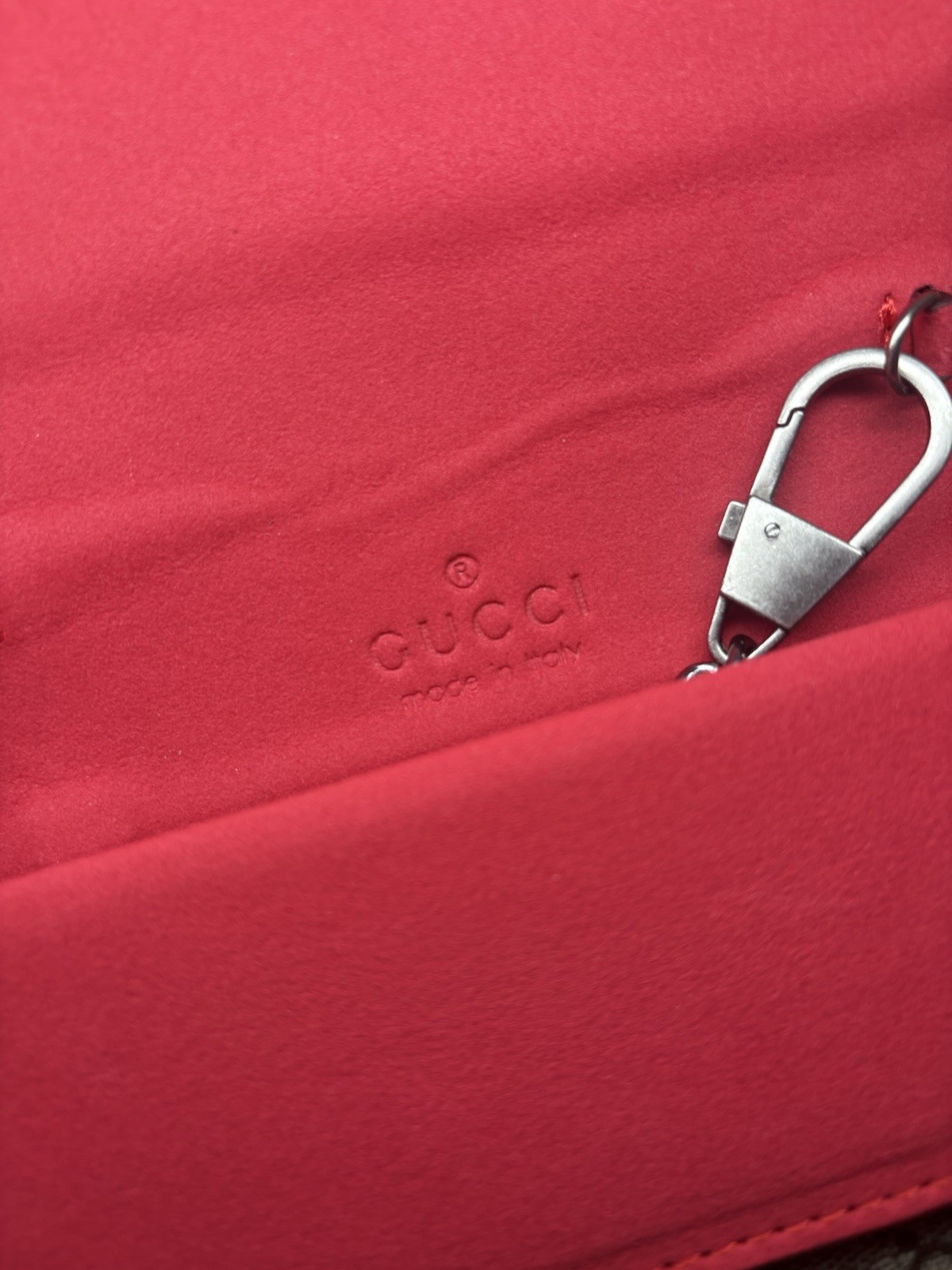 Red GUCCI Dionysus mini bag, lightly used and in excellent condition.