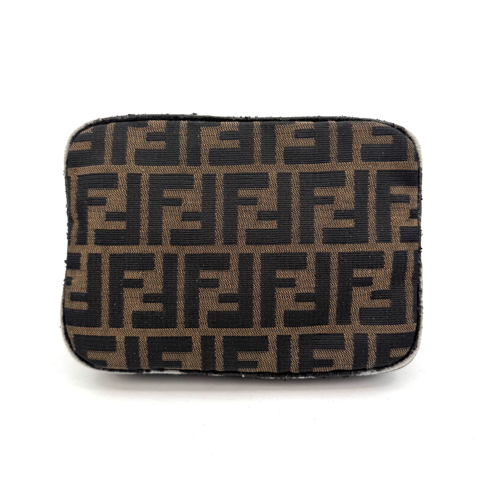 FENDI Zucca Baguette Mamma Canvas Bag