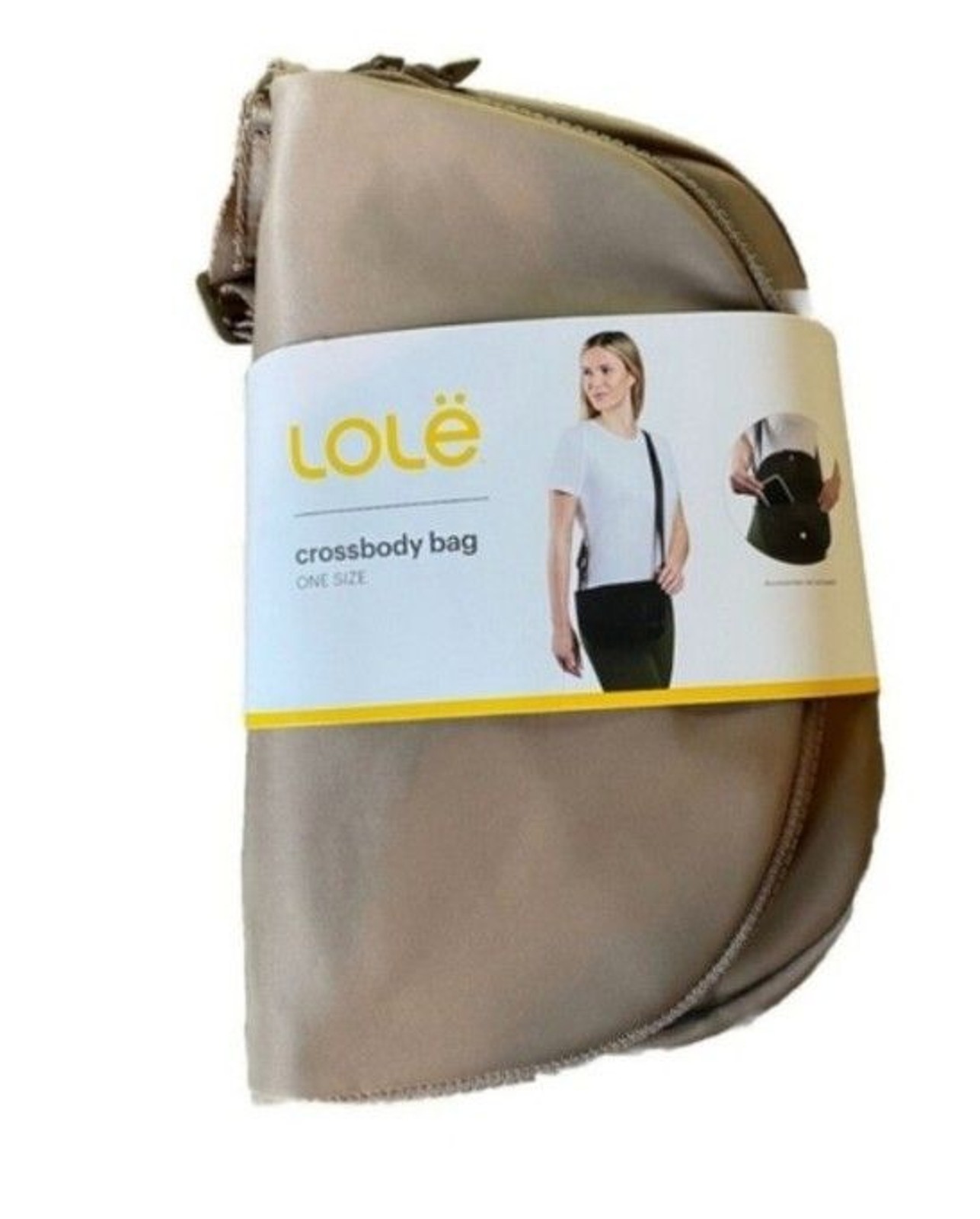 Lole Crossbody Bag Flap Magnetic Closure Lolë NEW