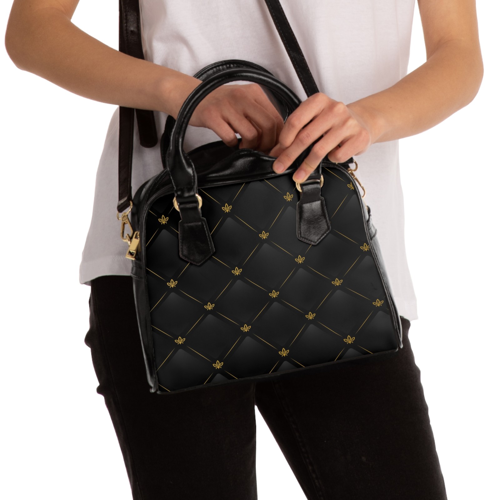 Elegant Quilted Shoulder Handbag – Fashion Accessory, Evening Bag, Gift […]