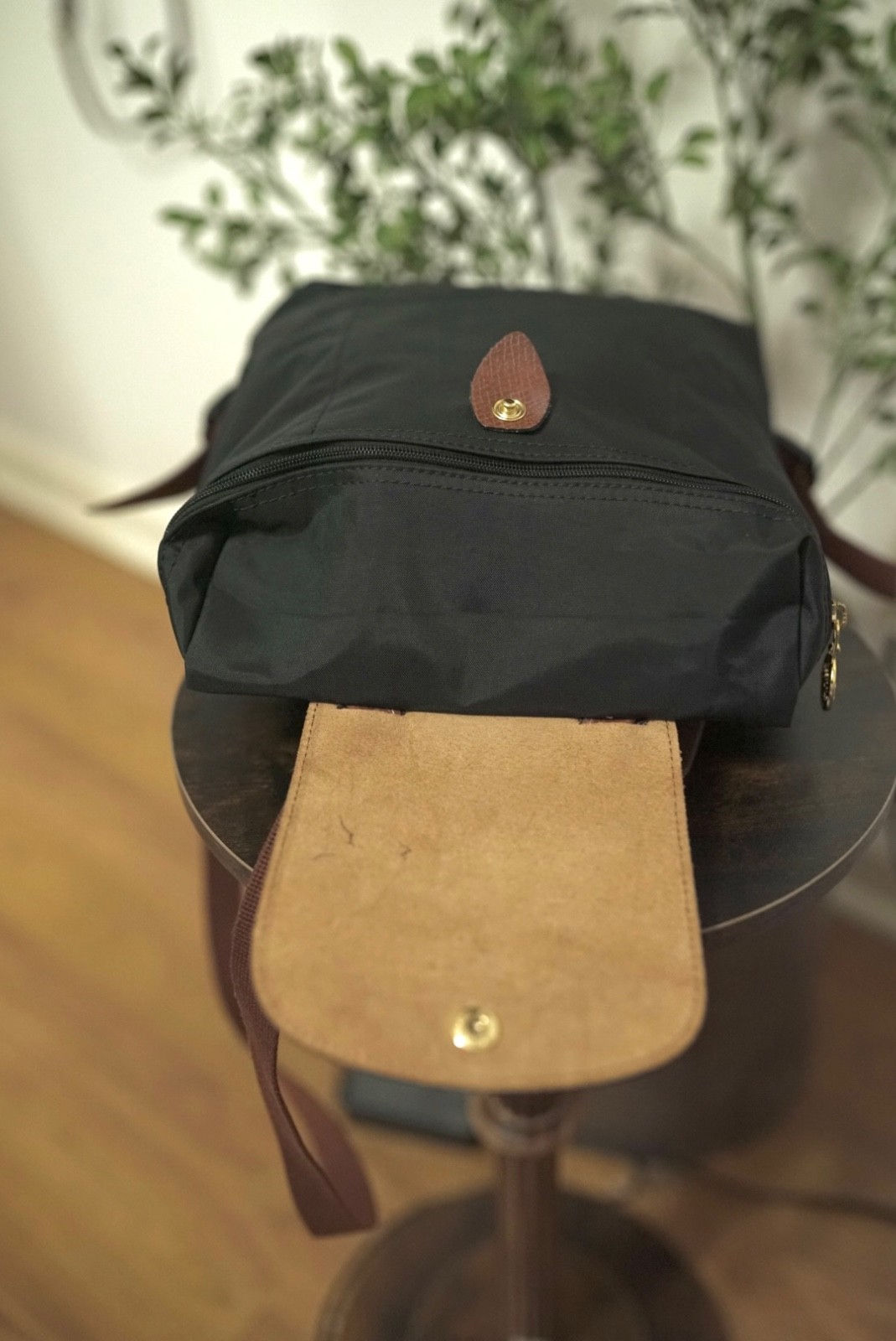 Authentic Longchamp Le Pliage Backpack – Navy (Discontinued Version)