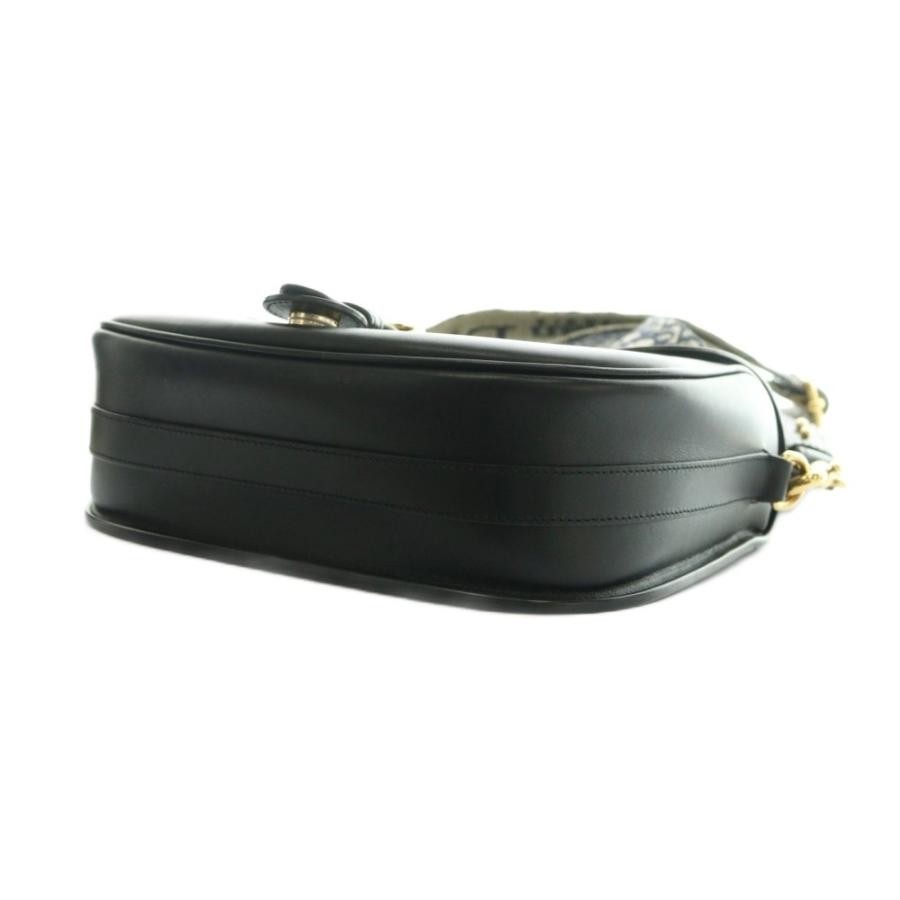 CHRISTIAN DIOR Bag: Bobby Large Black W25H20.5D7.5cm;