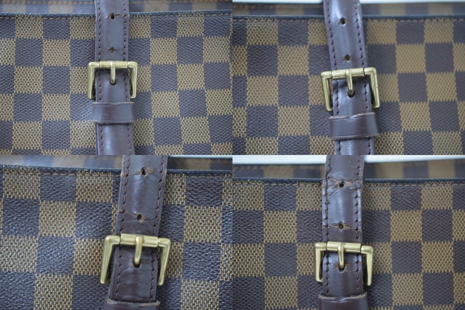 Auth Louis Vuitton Chelsea Shoulder Bag Damier Ebene Canvas N51119 LV 47698