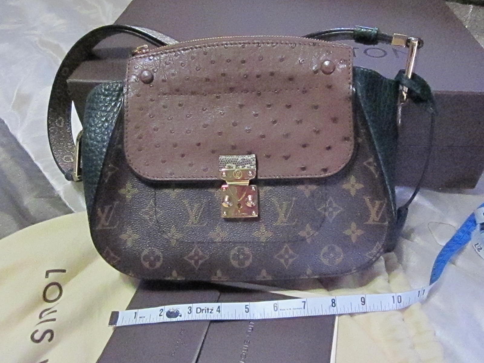 Louis Vuitton shoulder majesteau exotic purse never used