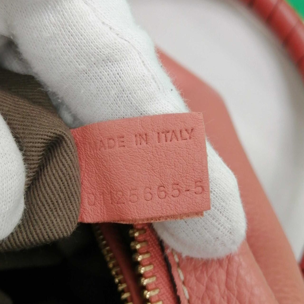 CHLOE Marcy Hand Shoulder Bag Pink 13.7×8.6×5.9 inch Authentic Used Japan