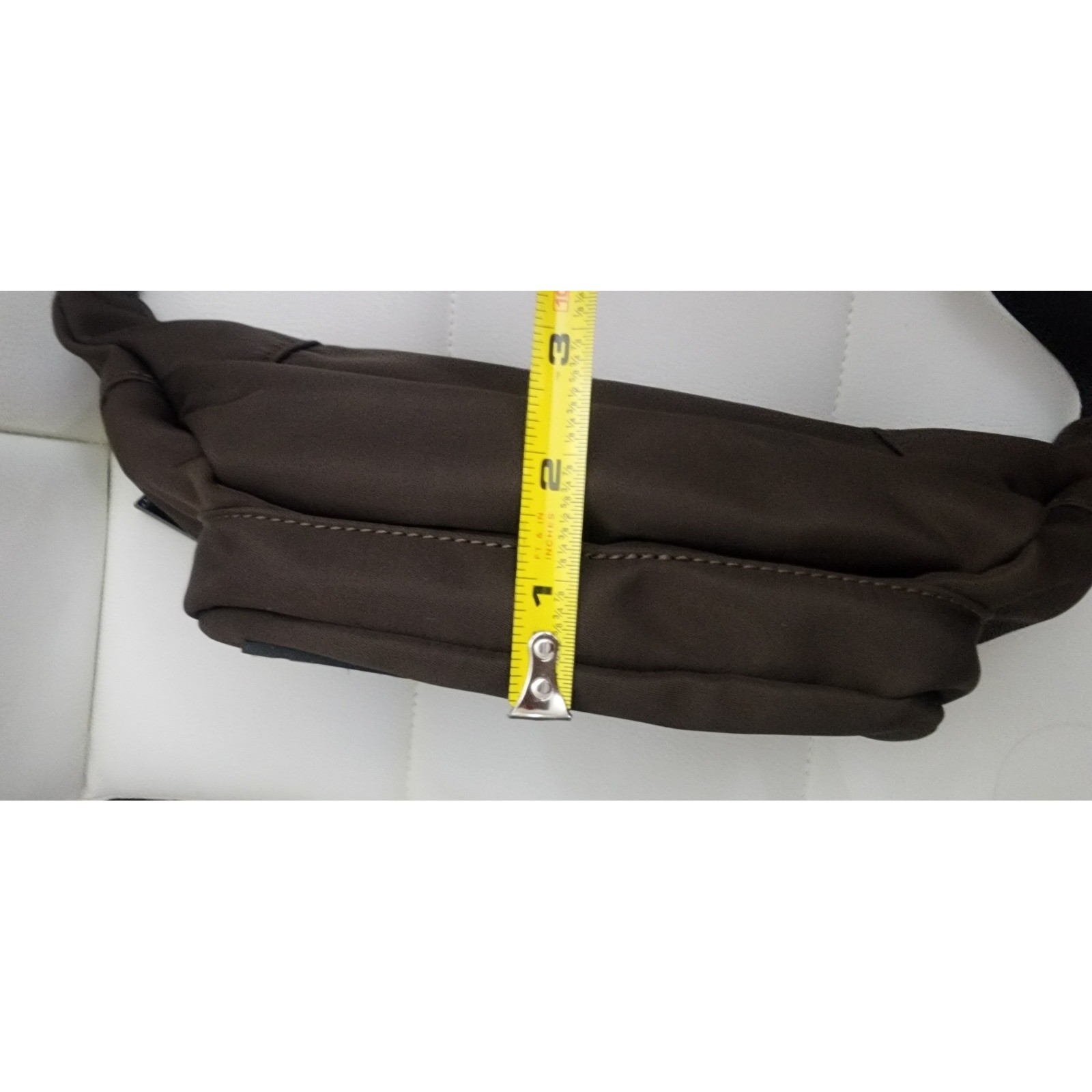 Alo Yoga Explorer Fanny Pack Espresso Brown Belt Bag Crossbody Adjustable Strap