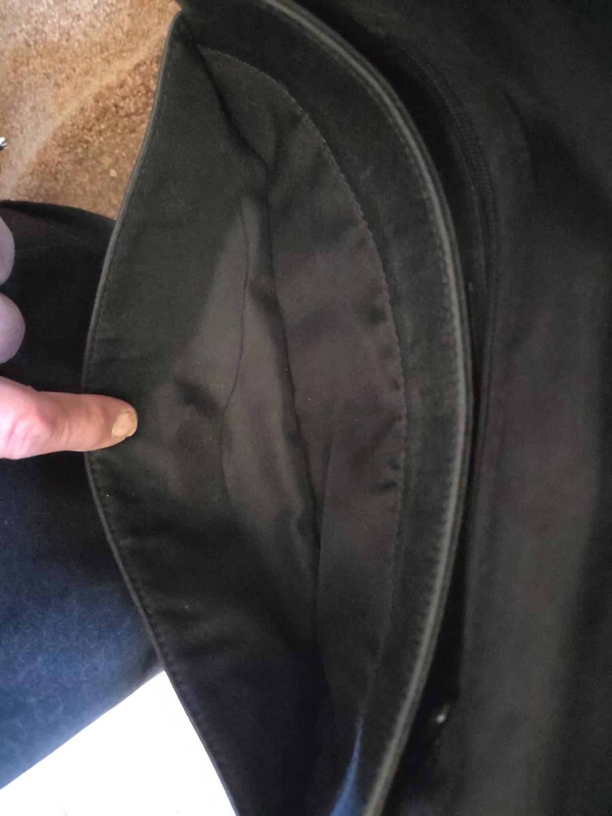 rolfs leather purse