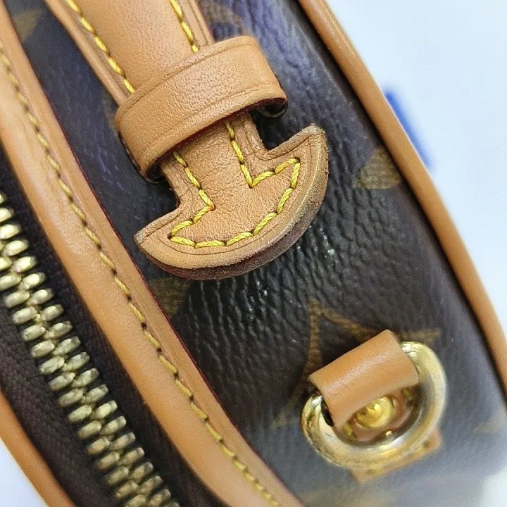 Louis Vuitton Boite Chapeau Crossbody Bag Brown Monogram Mini Canvas M44699 AUTH