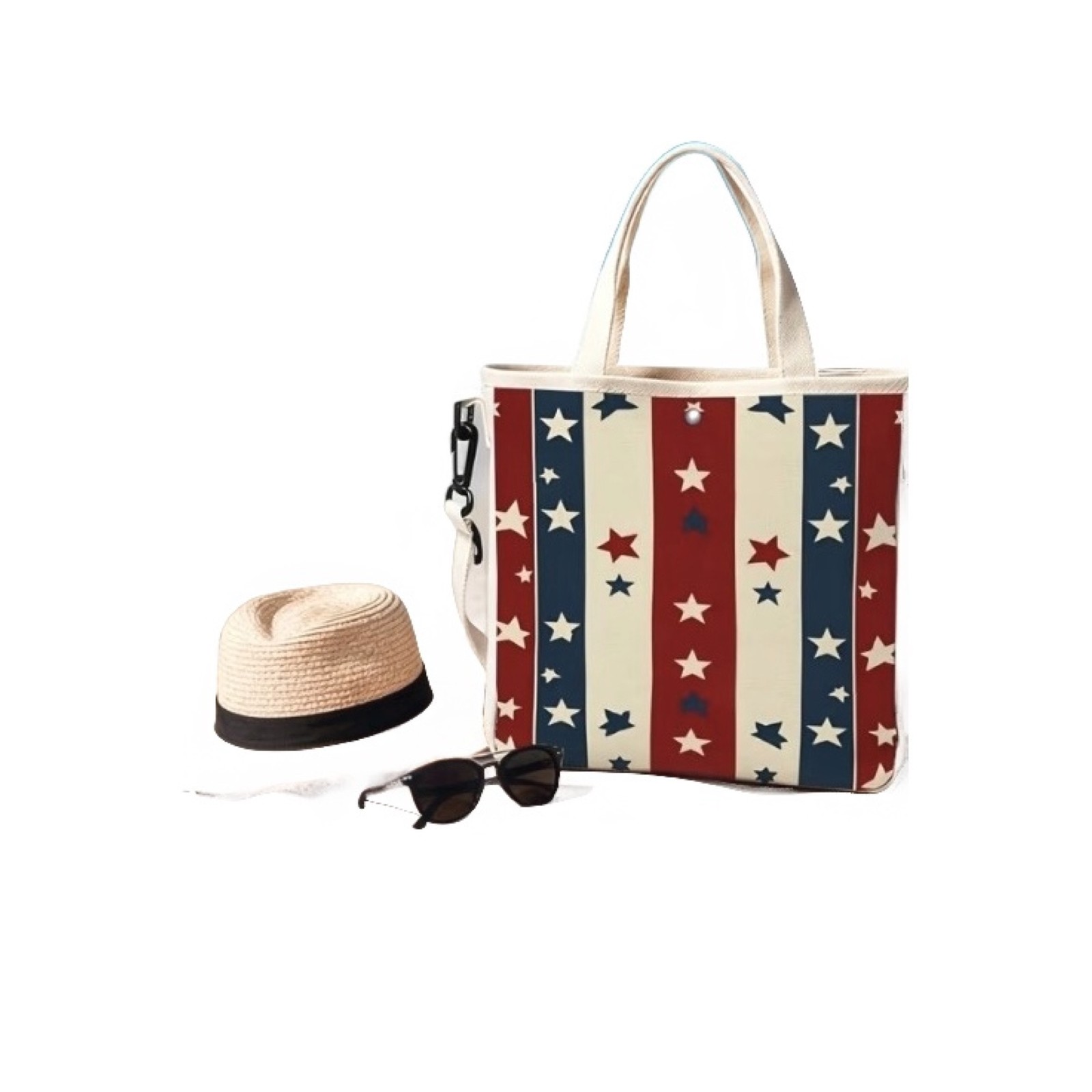 American Flag Tote Bag