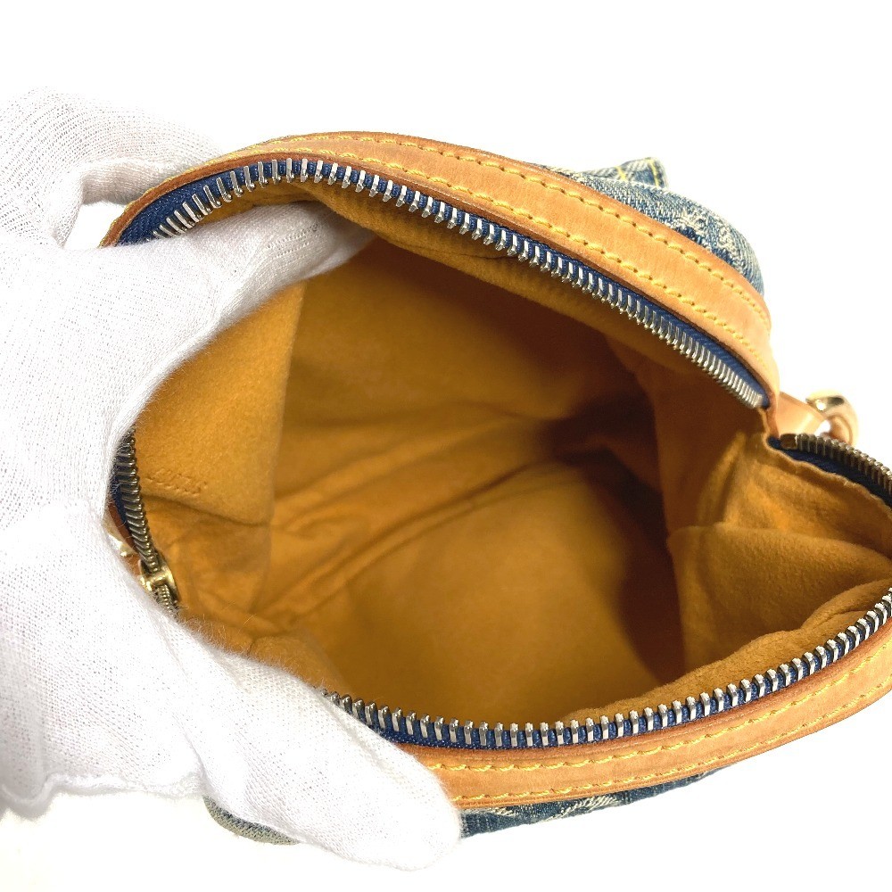 LOUIS VUITTON M95348 MonogramDenim Camera Crossbody Pochette Shoulder Bag