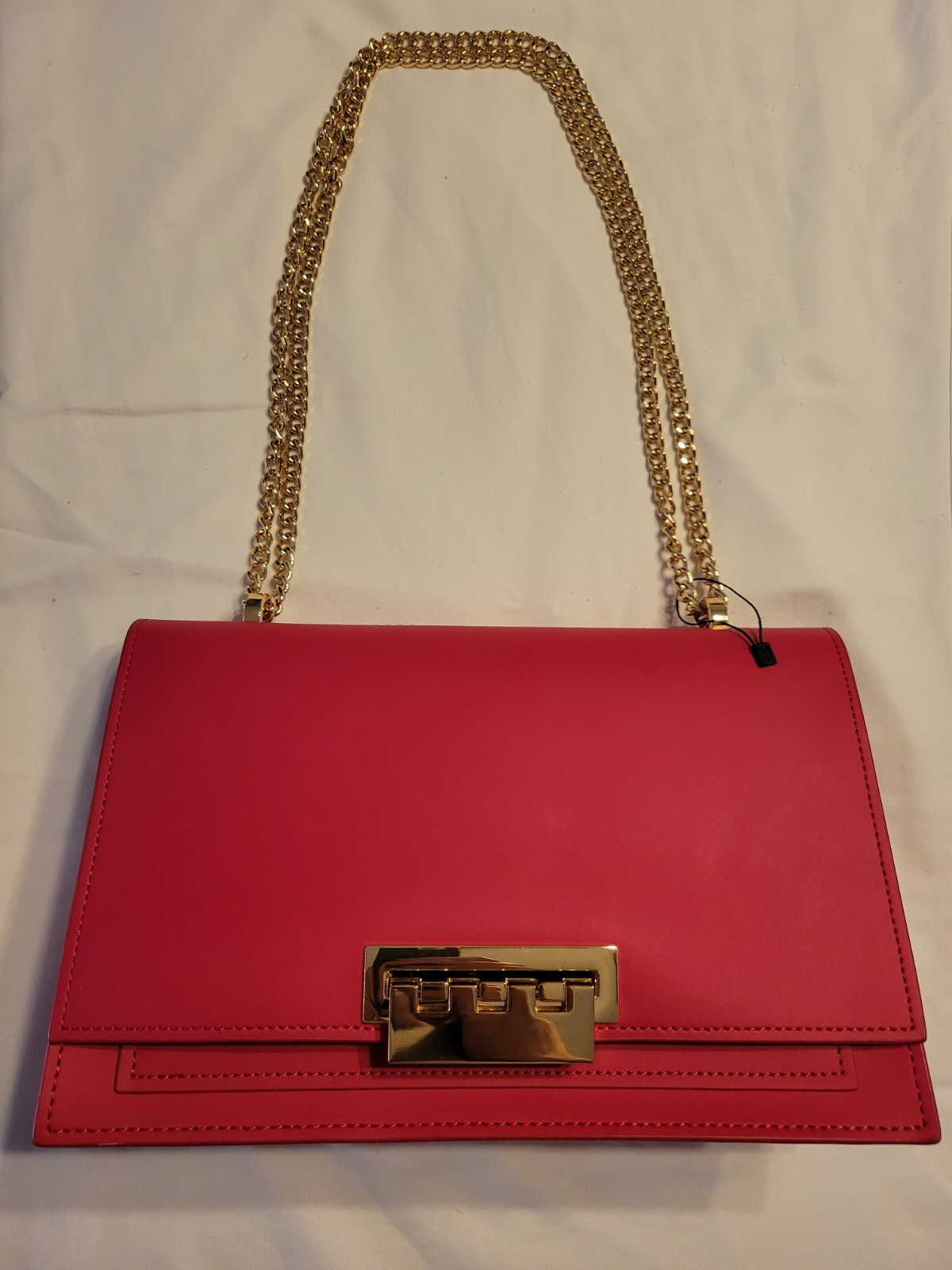 Zac Posen Earthette Leather Large Accordian Shoulder Bag – NEW W/O Tags