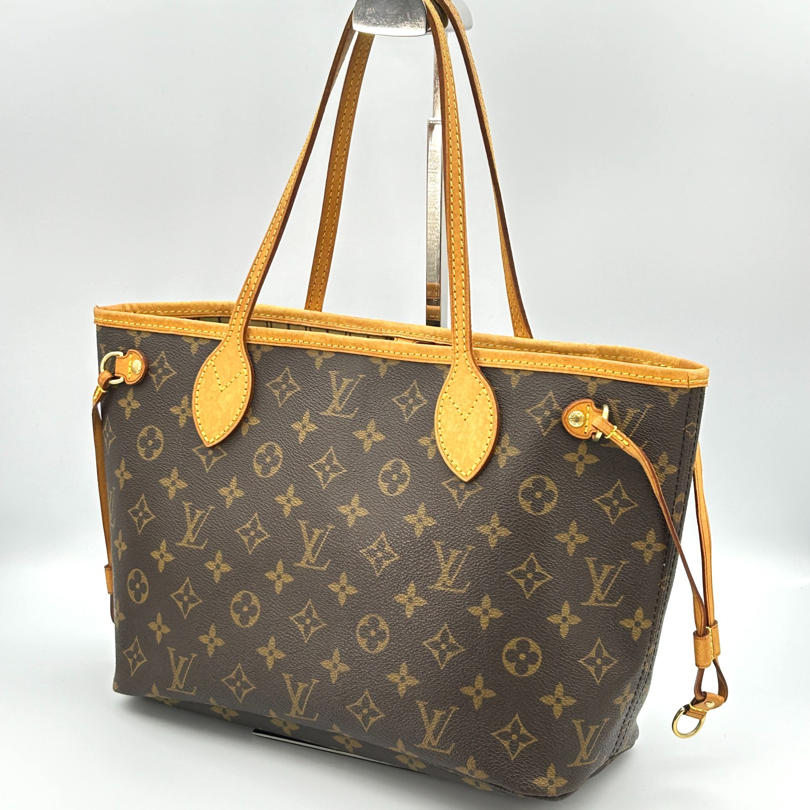 Louis Vuitton Neverfull PM Monogram Canvas Tote Shoulder Brown LV Japan