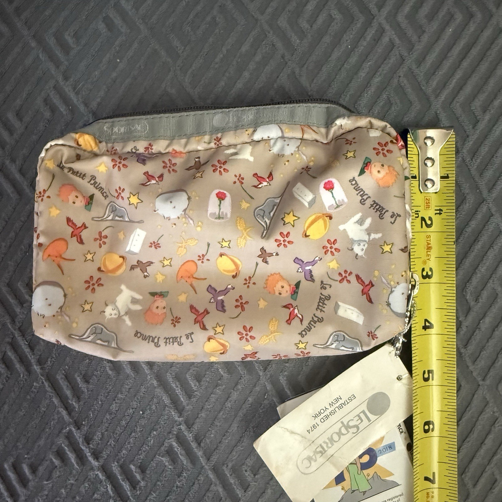 NWT LeSportsac x Le Petit Prince Rectangular Cosmetic Bag Pouch Vintage Rare