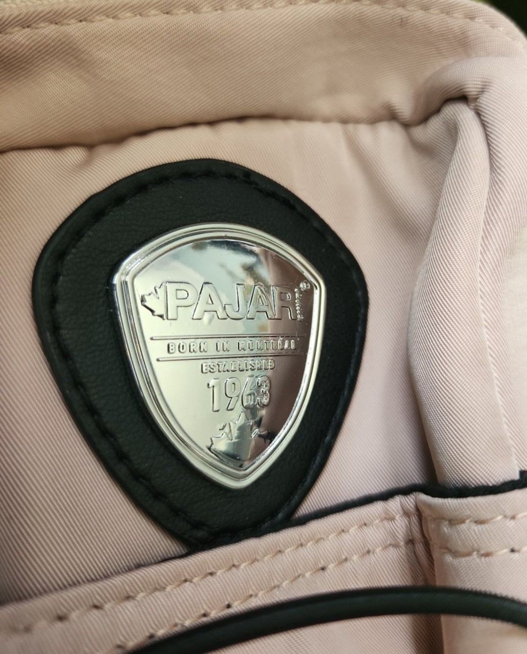 PAJAR Canada 1963 Dusty Pink Adjustable Waist Bag Pouch Crossbody