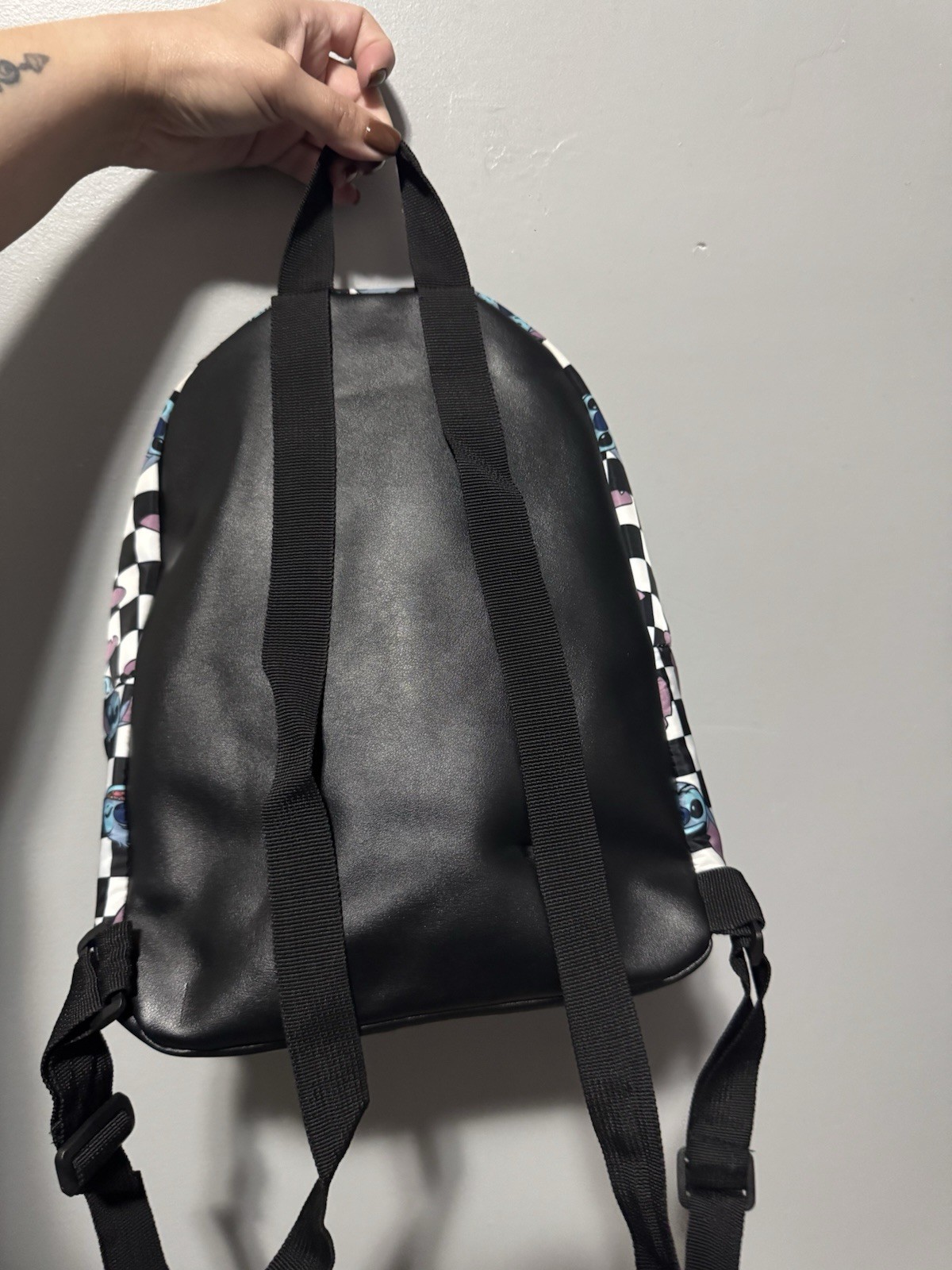 Stitch Mini Backpack Stitch & Angel Pop Keychains (2) Two Pockets Zipper Closure