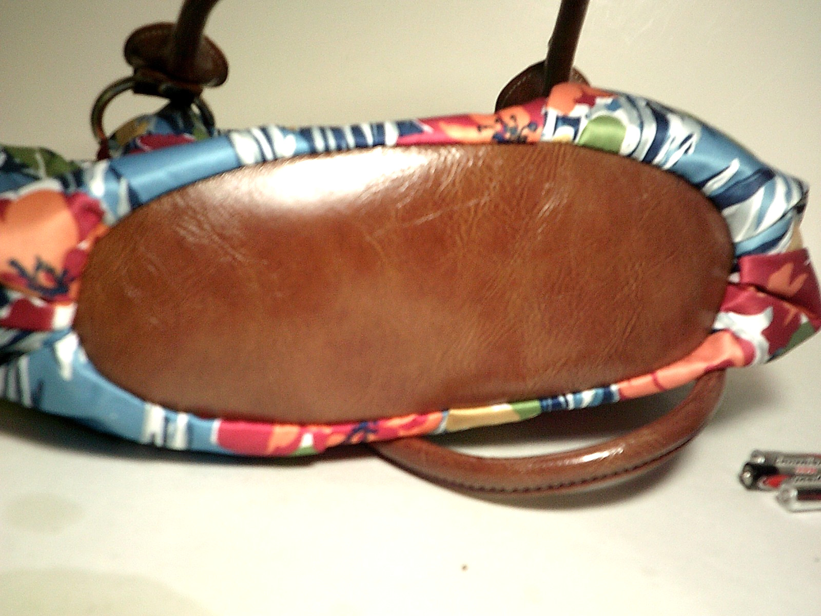 Nine & Co Floral Shoulder Bag NWT Everyday Purse Satchel Handbag Tote Blue Red
