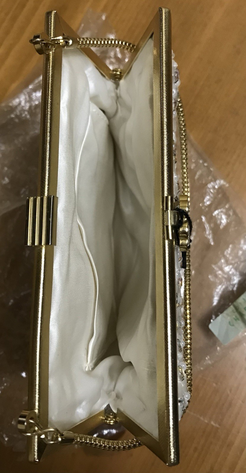🔥Rare Vintage Pierre Mantoux Murano Glass Clasp Bag F.lli Schiavon Clutch NWT🎁