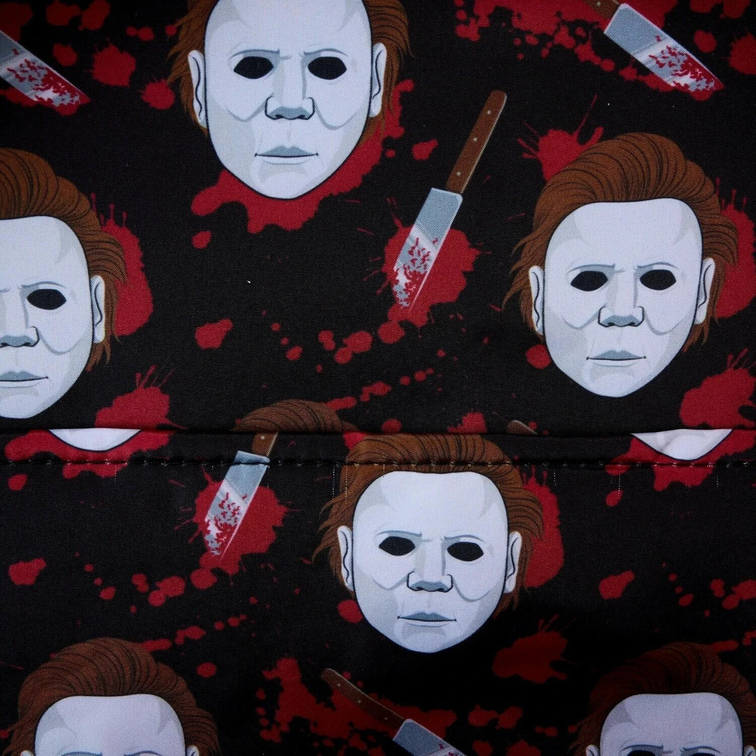 Full Size Michael Myers Loungefly Backpack Glow in the Dark