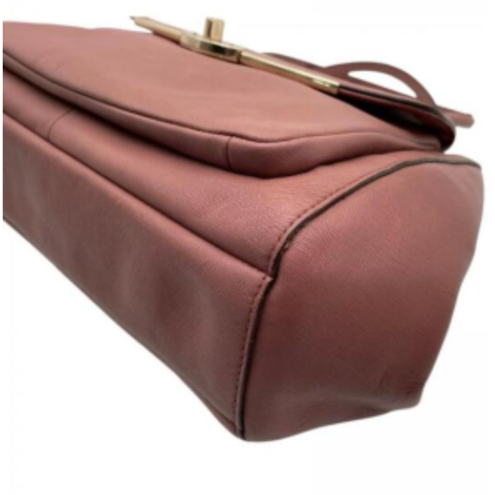 Coach Madison Madeline Satchel Pink Saffiano Leather Convertible Bag 27854