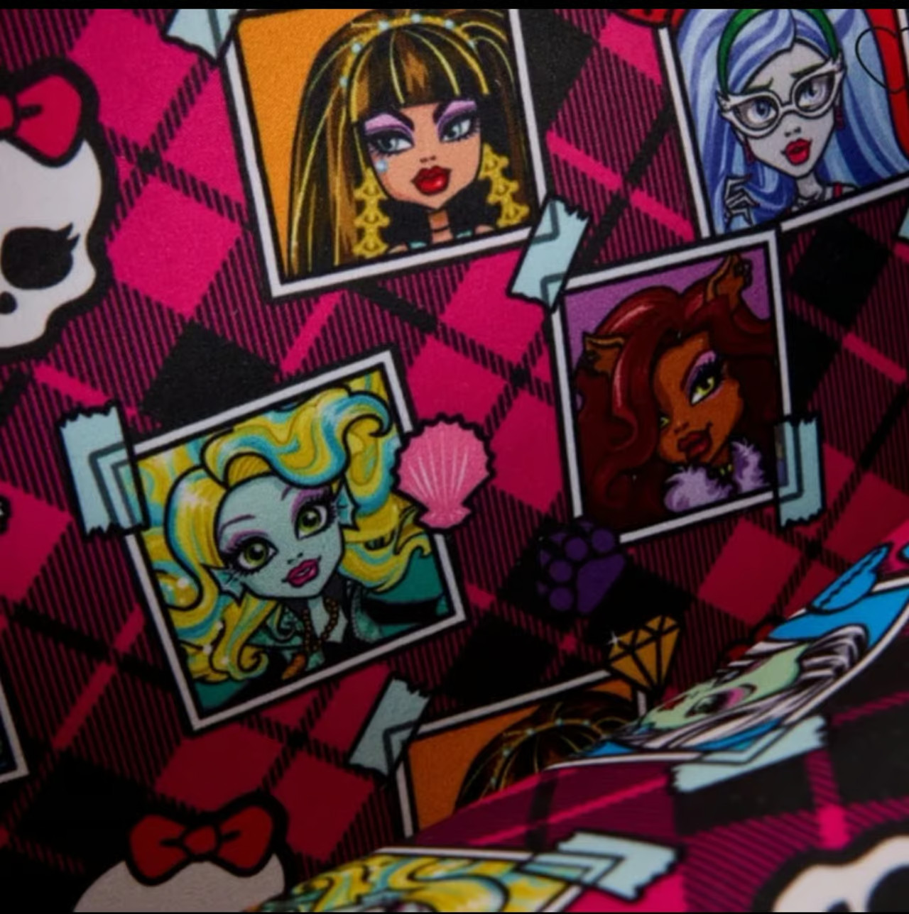Loungefly Monster High Skullette Figural Crossbody with Coin Bag, NWT