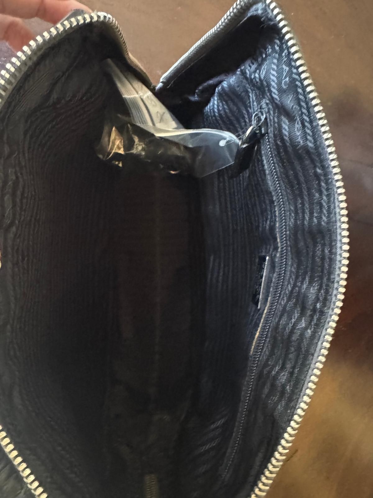 Authentic Prada Black Leather Handbag-MSRP$2,108