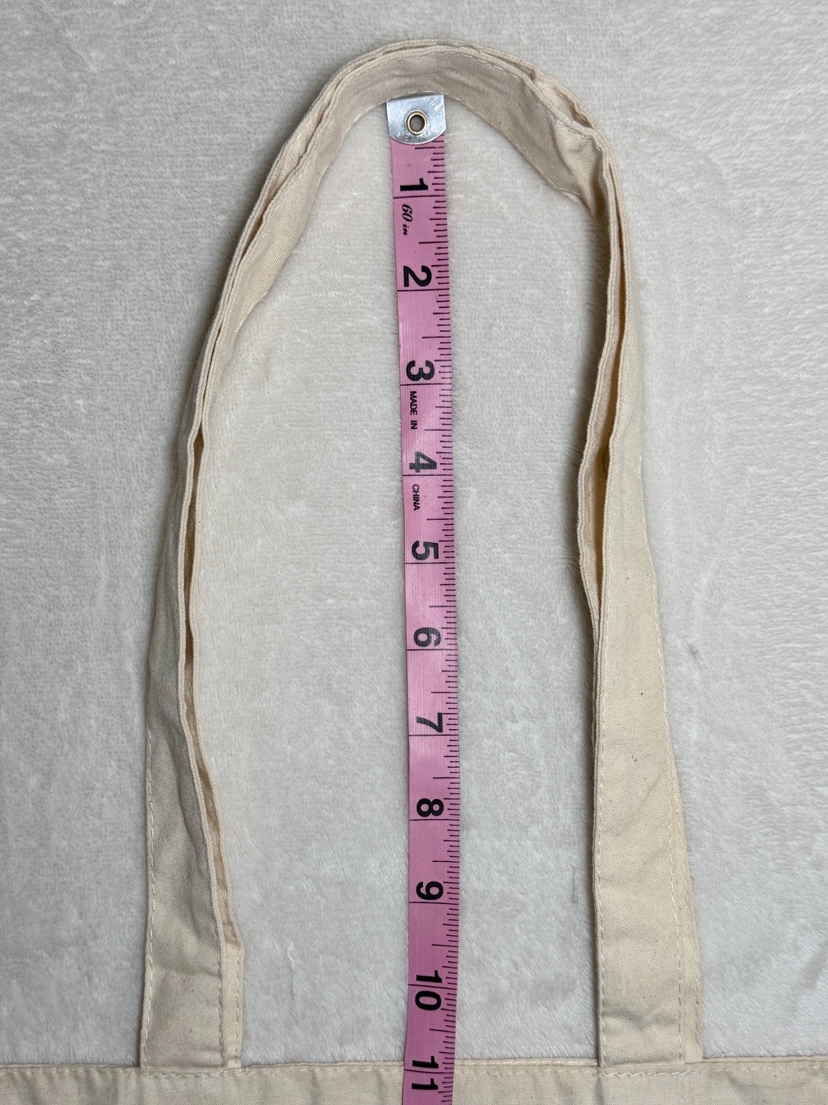 Gemline Ivory Beige Open Small Tote From Hawaii With Love Reusable Shopping Bag